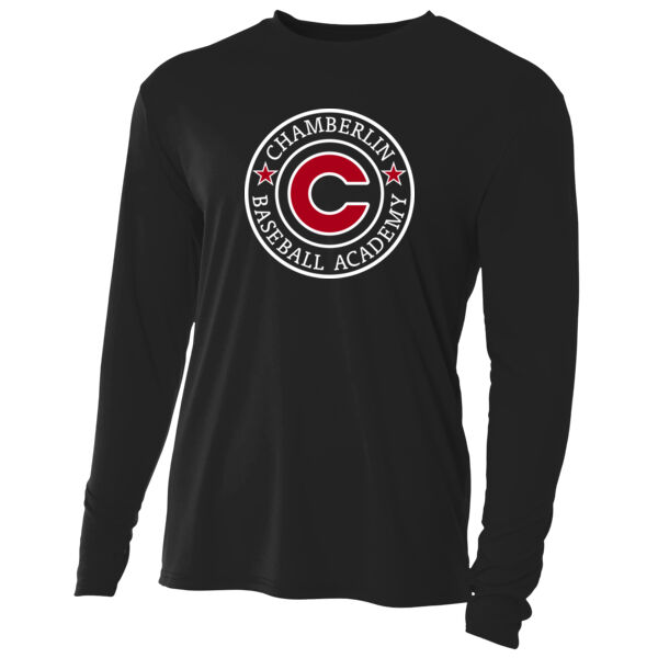 Personalized Chamberlin Academy  - Youth Cooling Performance Long Sleeve Tee Thumbnail