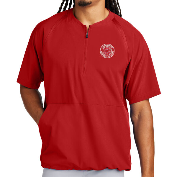 Chamberlin  - Repeat 1/2 Zip Short Sleeve Jacket Thumbnail