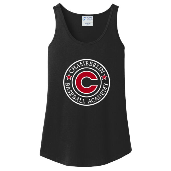 Chamberline Baseball Academy  - Women's Core Cotton Tank Top Thumbnail